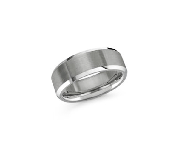 JONC EN TUNGSTÈNE CONFORT FIT - ML TG009 - MALO 