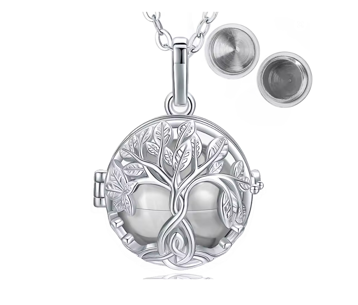 URNE POUR CENDRES BOULE/ARBRE - SJ CREM19 - BIJOUTERIE SUISSE INC.