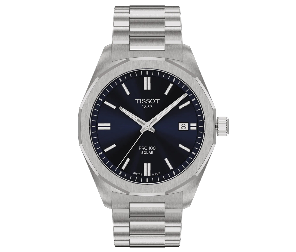 TISSOT PRC100 SOLAIRE 39MM - T1514221104100 - Tissot