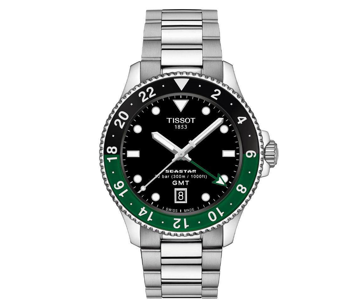 TISSOT SEASTAR 1000 GMT 40MM - T1208521105100 - Tissot