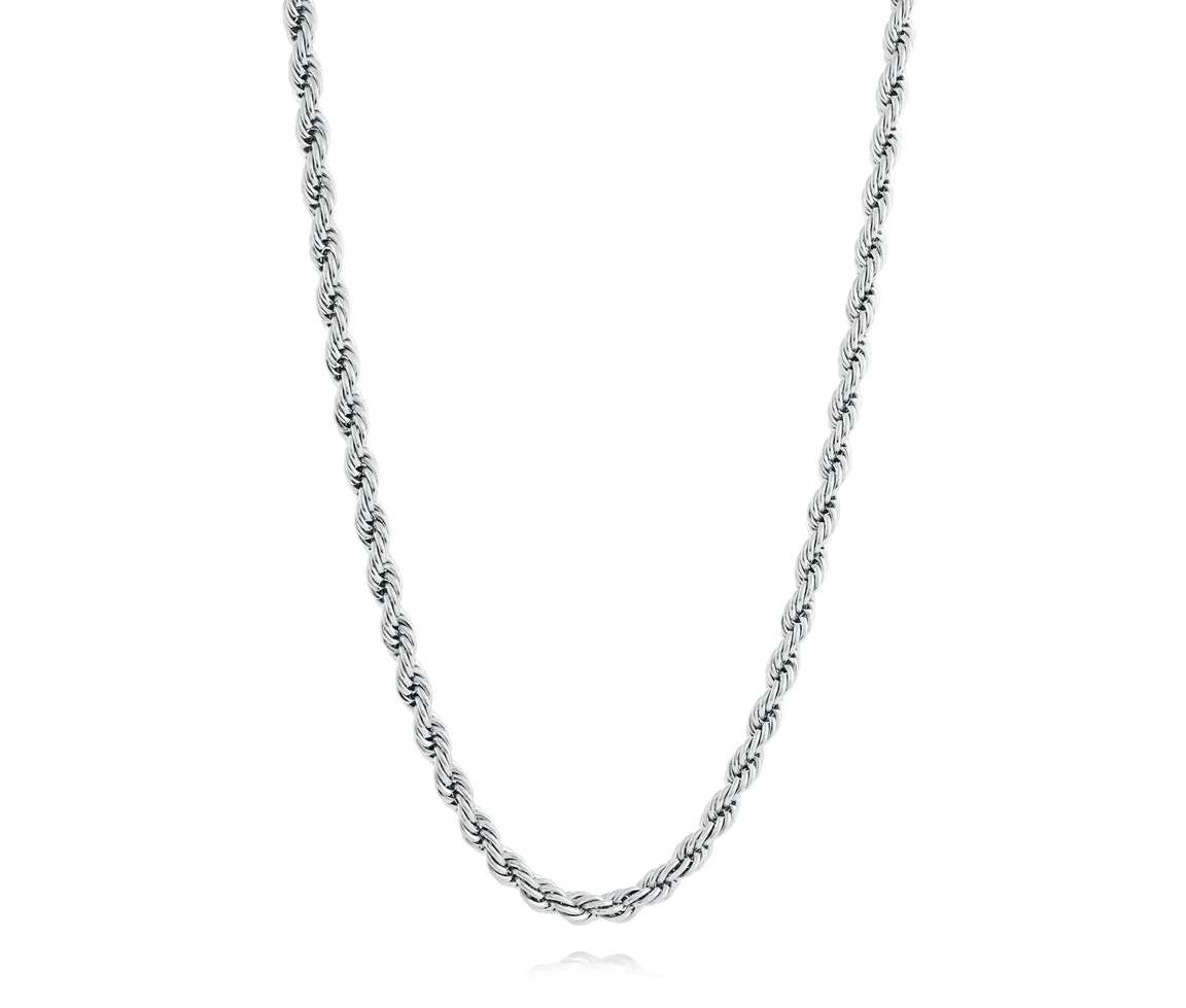 CHAINE EN ACIER À MAILLE TORSADE