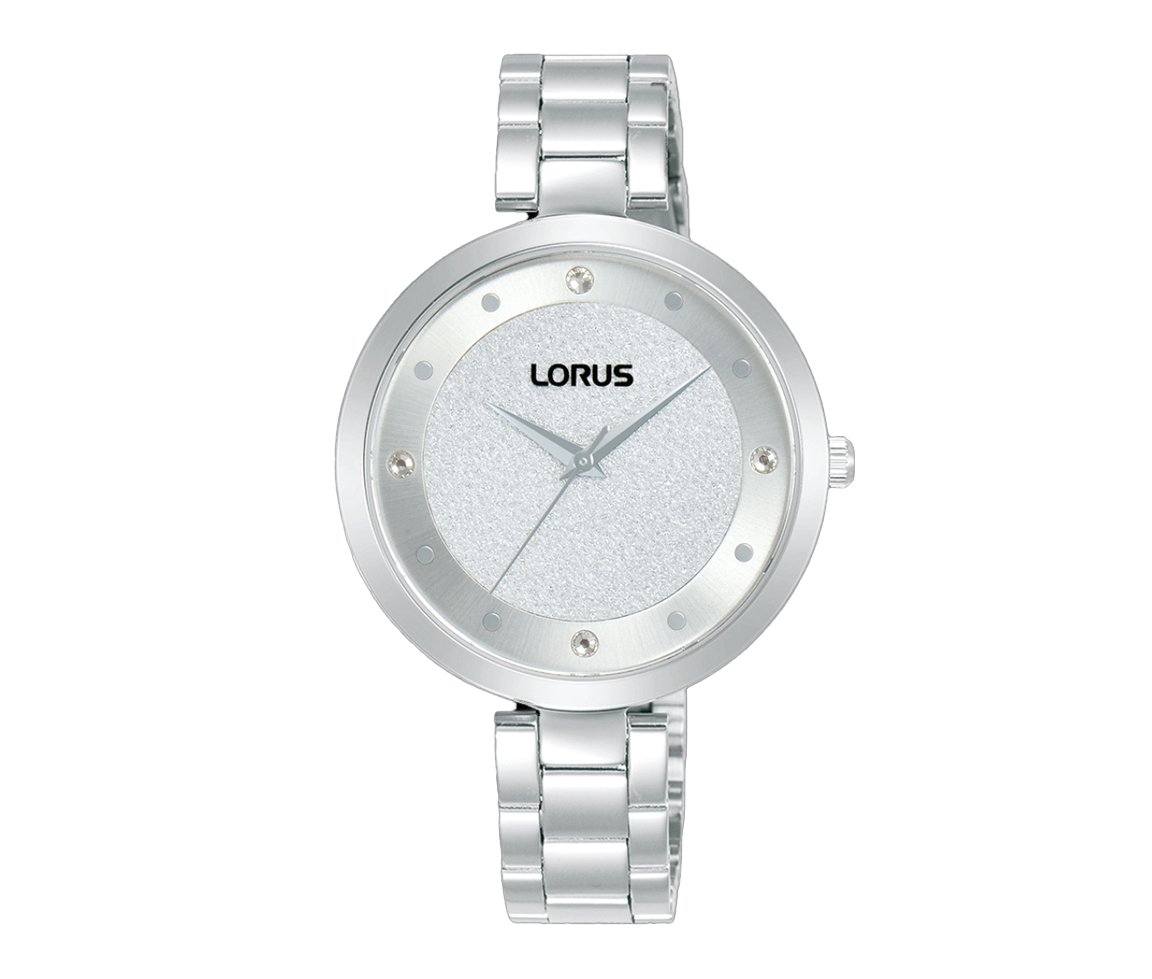 MONTRE LORUS POUR DAME EN ACIER SERTIE DE CRISTAUX - SA RG257WX9 - LORUS