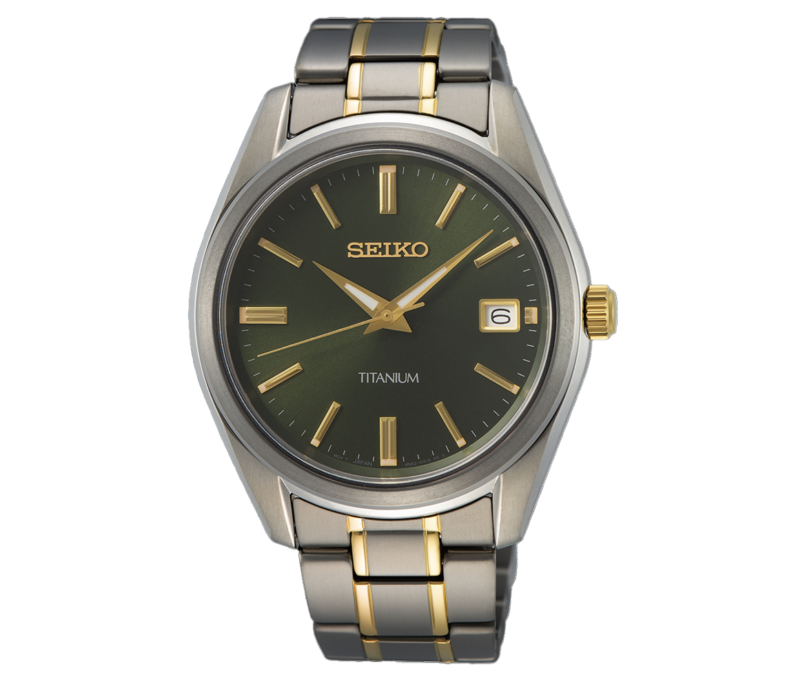 MONTRE POUR HOMME SEIKO EN TITANE - SA SUR377P1 - SEIKO