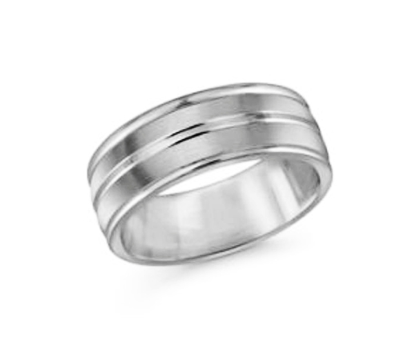 JONC EN TUNGSTÈNE CONFORT FIT - ML TG004 - MALO 