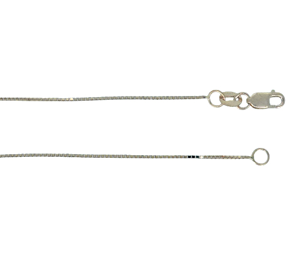 CHAINE EN OR JAUNE À MAILLE CARRÉ - MB BOX1.1Y20 - BIJOUX D'IMPORTATION