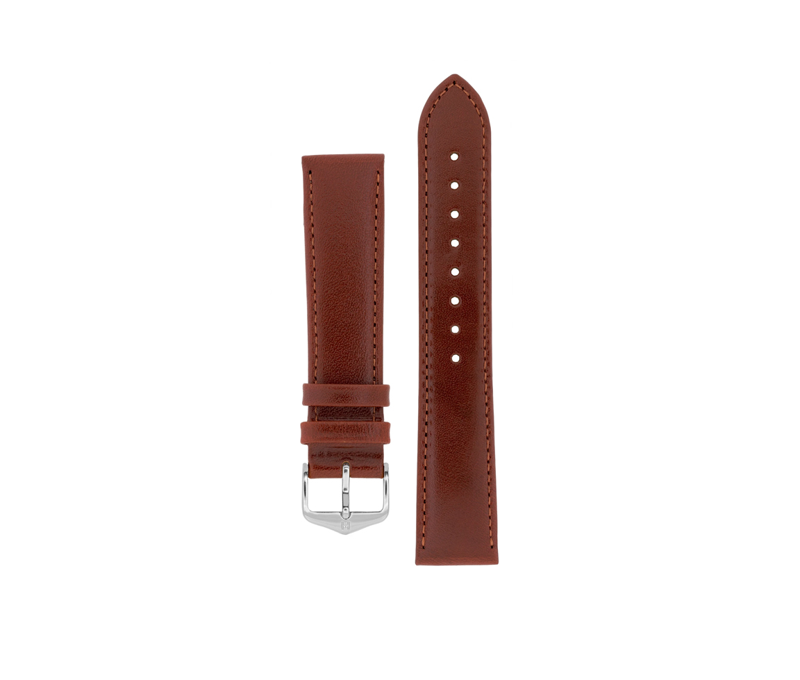 BRAC. M. HIRSCH CUIR VEAU MARRON 17MM L