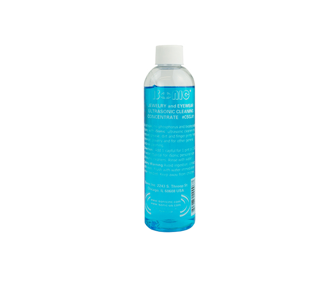 LIQUIDE NETTOYANT POUR ULTRASON 240ML - IS CSGJ01 - BIJOUX IMPORTATION