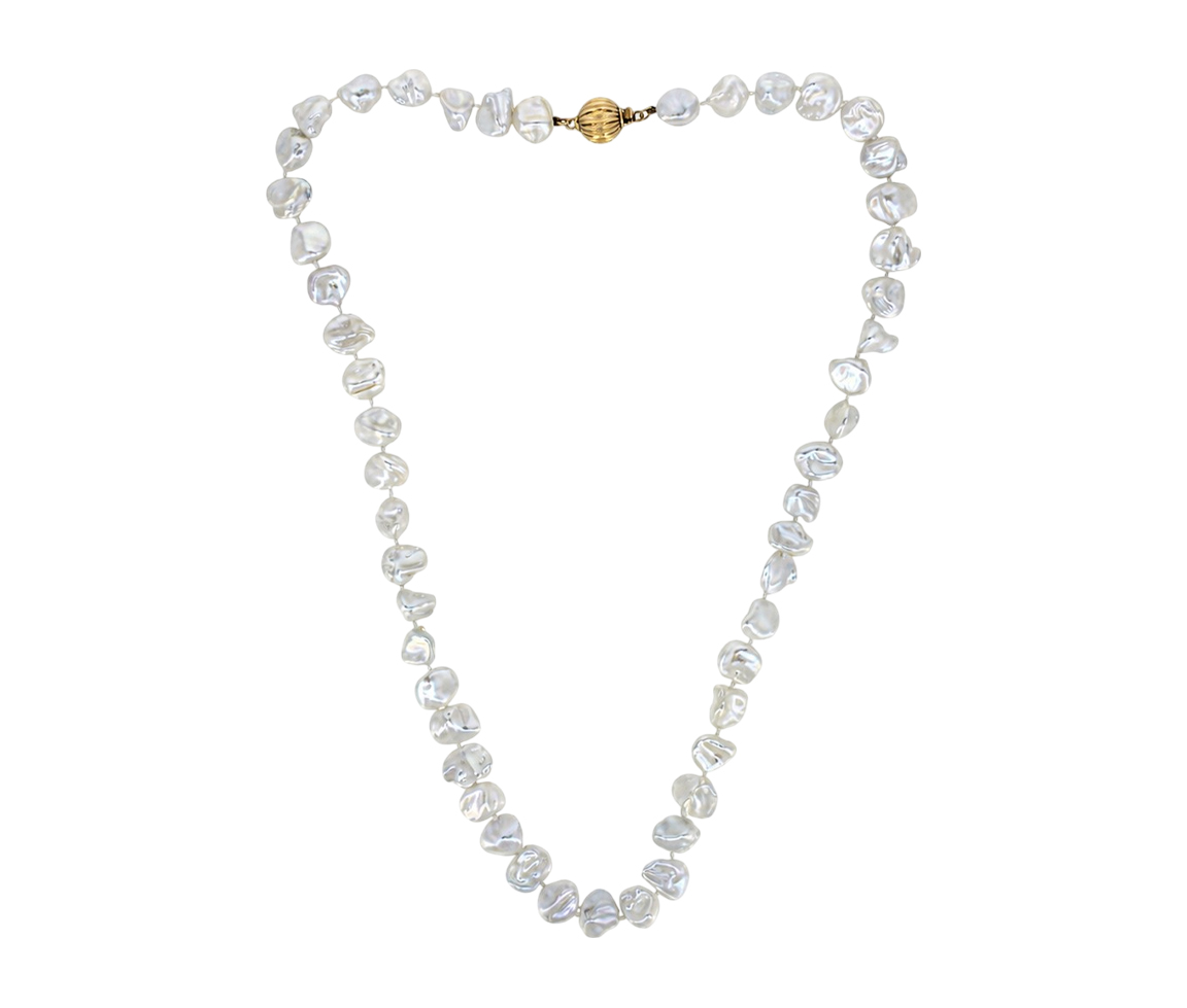 COLLIER DE PERLES D'EAU DOUCE BLISTER - SJ LCOL08 - BIJOUTERIE SUISSE