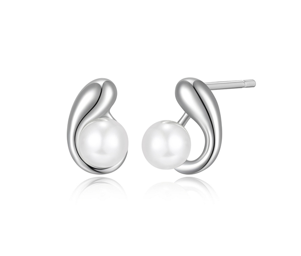 BOUCLES FIXES SERTIES DE PERLES SYNTHÉTIQUES - PJ R2LCPTBG58 - ELLE