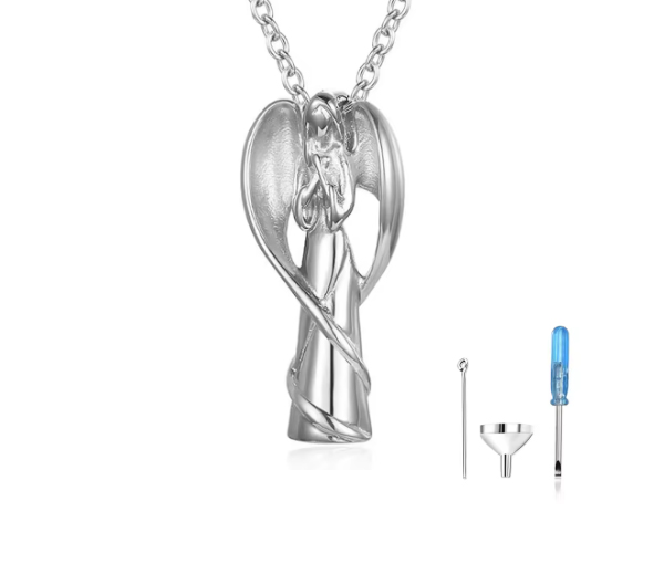 URNE POUR CENDRES ANGE - SJ CREM07 - BIJOUTERIE SUISSE INC.