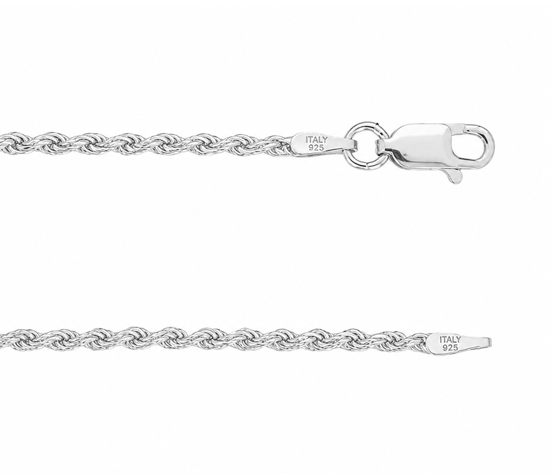 CHAINE À MAILLE TORSADE - MB ROP1.8S18 - BIJOUX D'IMPORTATION