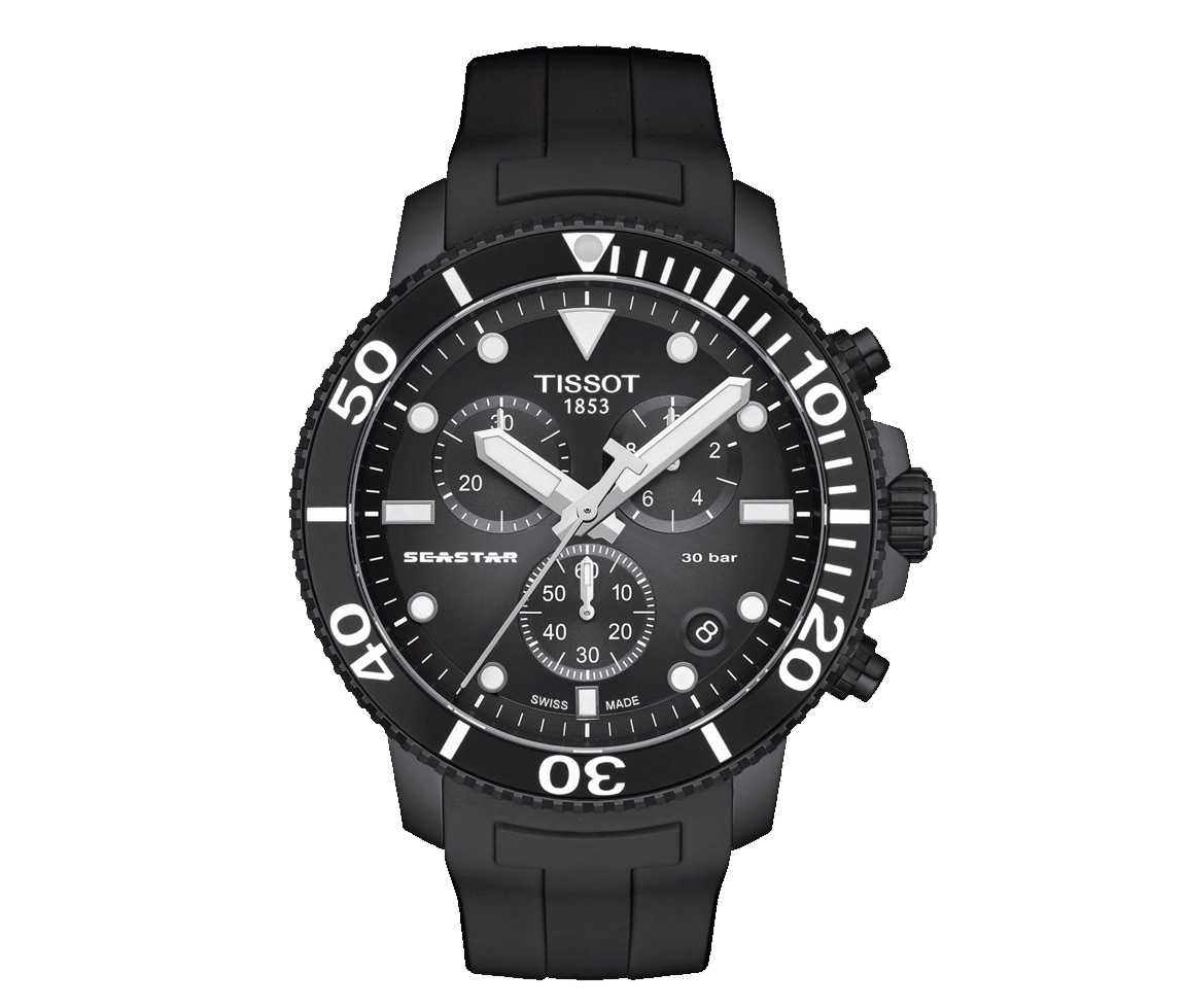 MONTRE TISSOT SEASTAR 1000 CHRONOGRAPHE - T1204173705102 - TISSOT