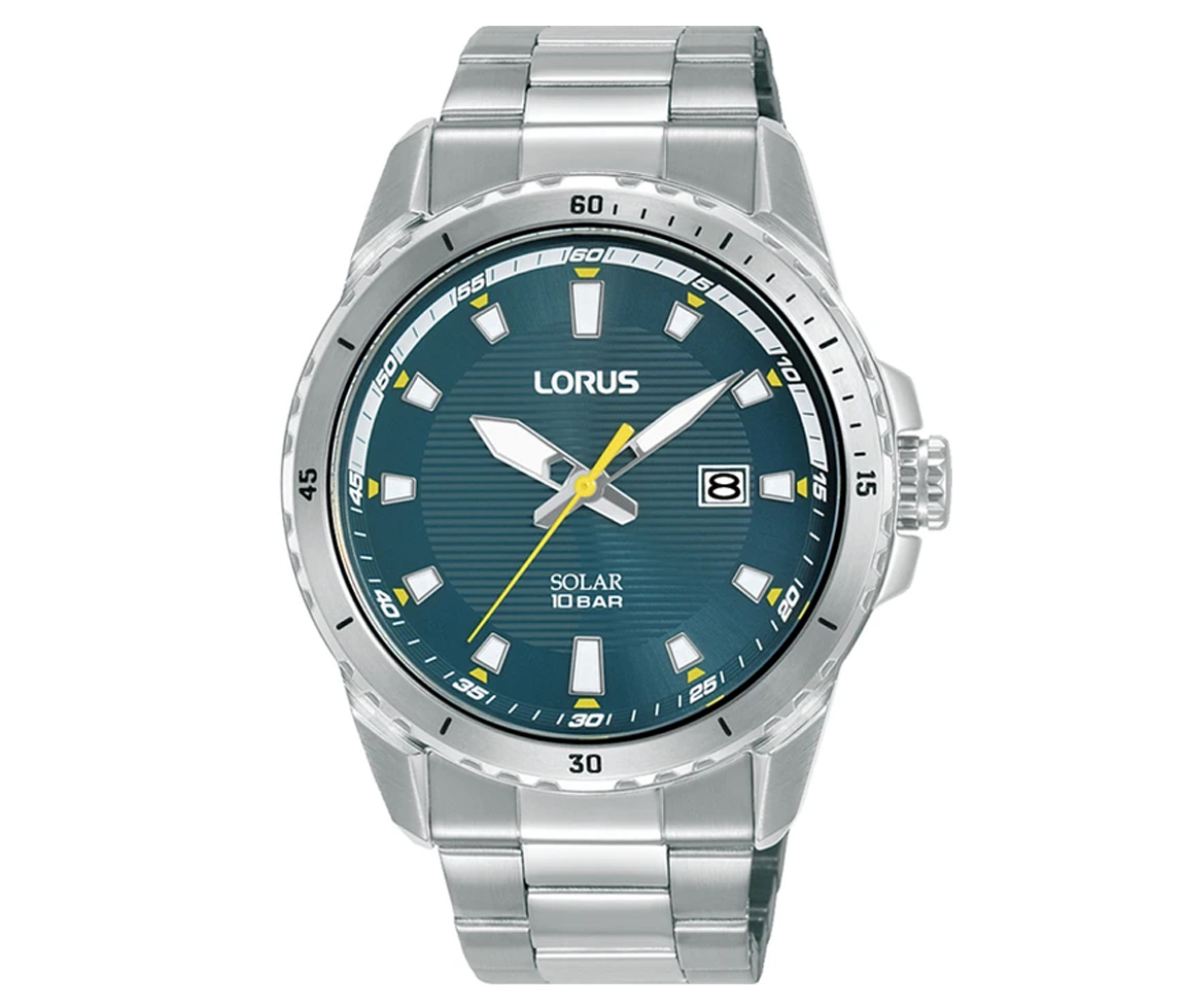 MONTRE LORUS EN ACIER À MOUVEMENT SOLAIRE - SA RX369AX9 - LORUS