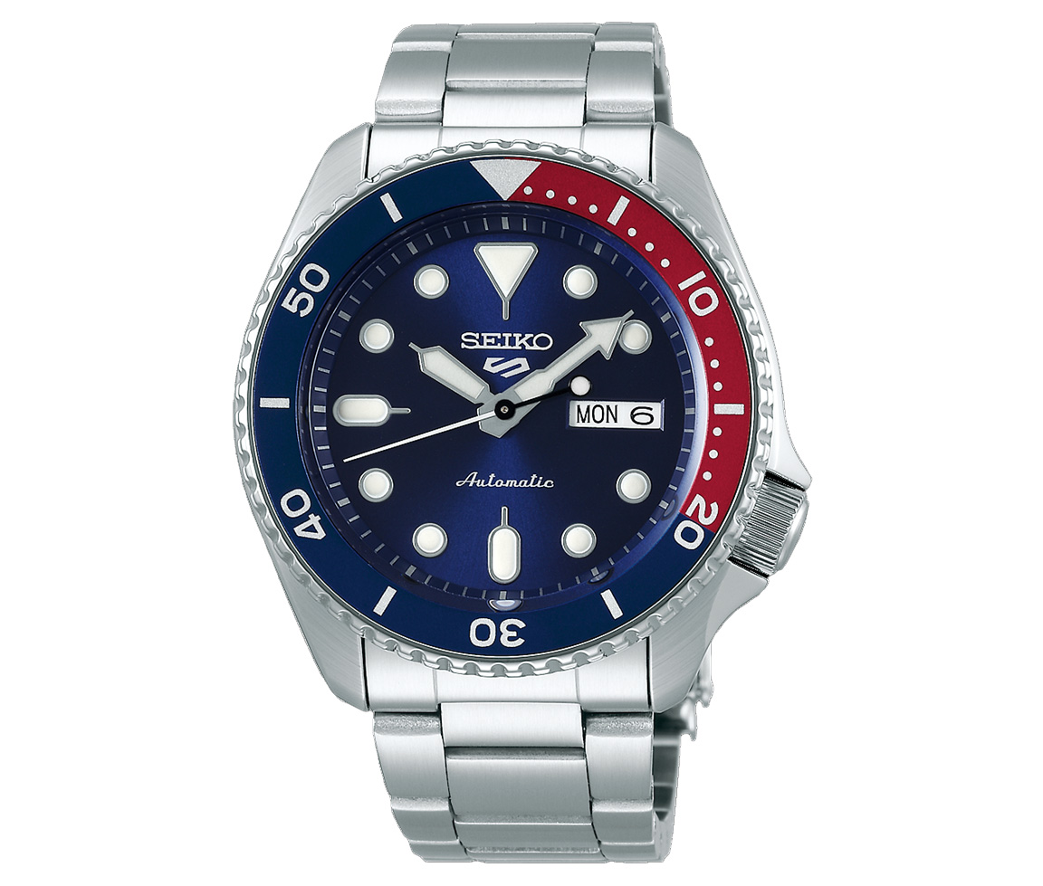 MONTRE SEIKO 5 SPORTS À MOUVEMENT AUTOMATIQUE EN ACIER - SA SRPD53 - SEIKO