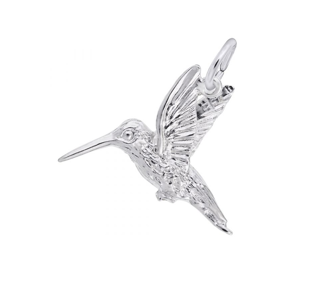 PENDENTIF OISEAU MOUCHE EN ARGENT - NU 7900 ARG - NUCO/REMBRANDT 