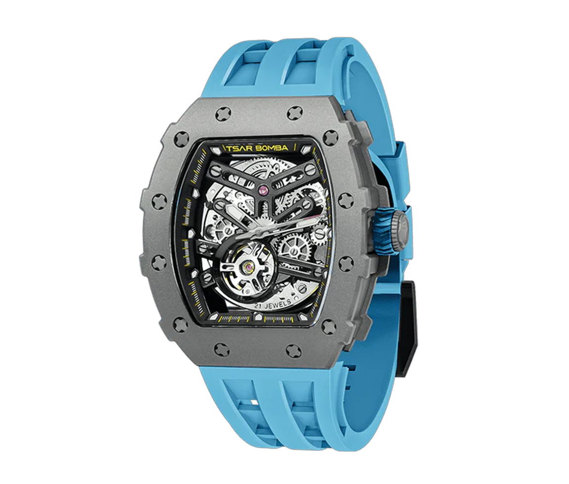 MONTRE TSAR BOMBA AUTOMATIQUE EN TITANE - IG TB8208T03 - TSAR BOMBA