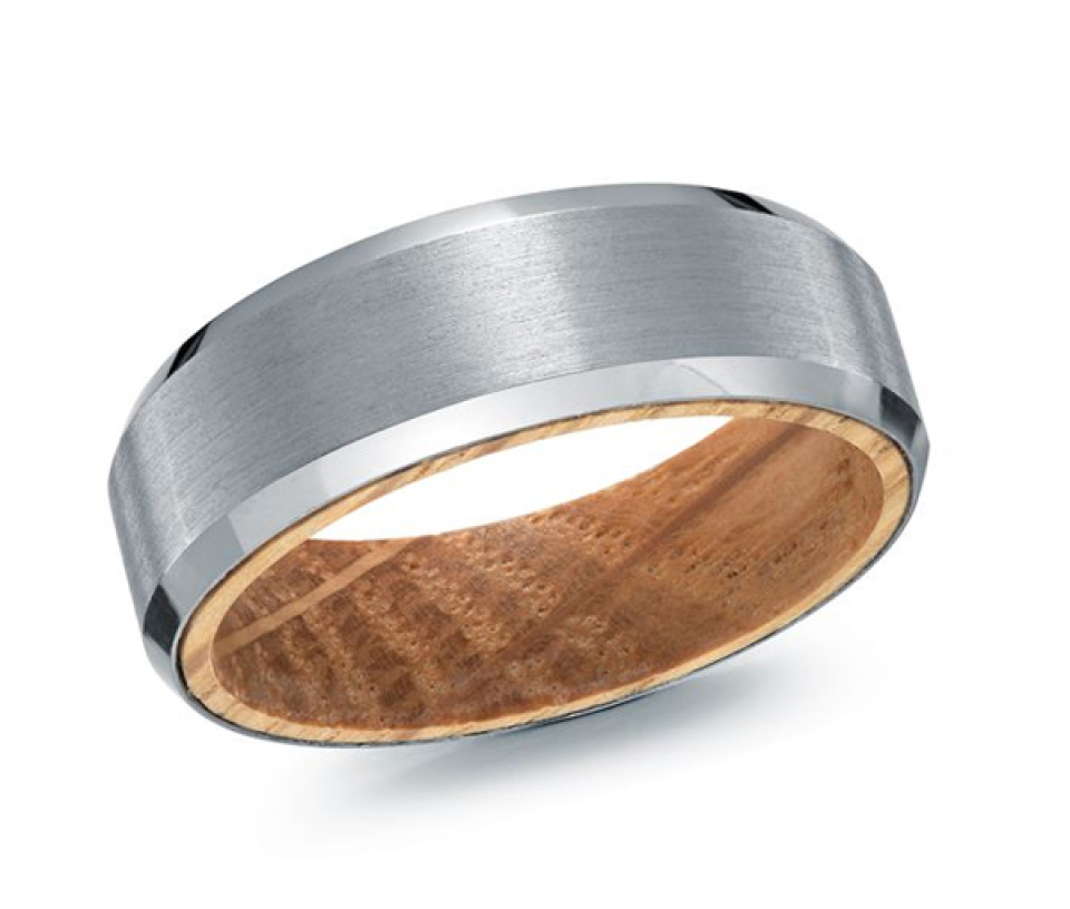 JONC EN TANTALE ET BOIS - ML TANT075/7 - MALO 