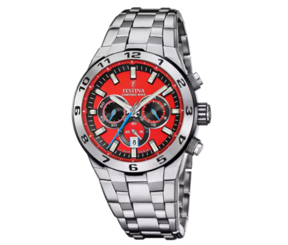 MONTRE FESTINA CHRONO BIKE EN ACIER - MI F20670/5 - FESTINA