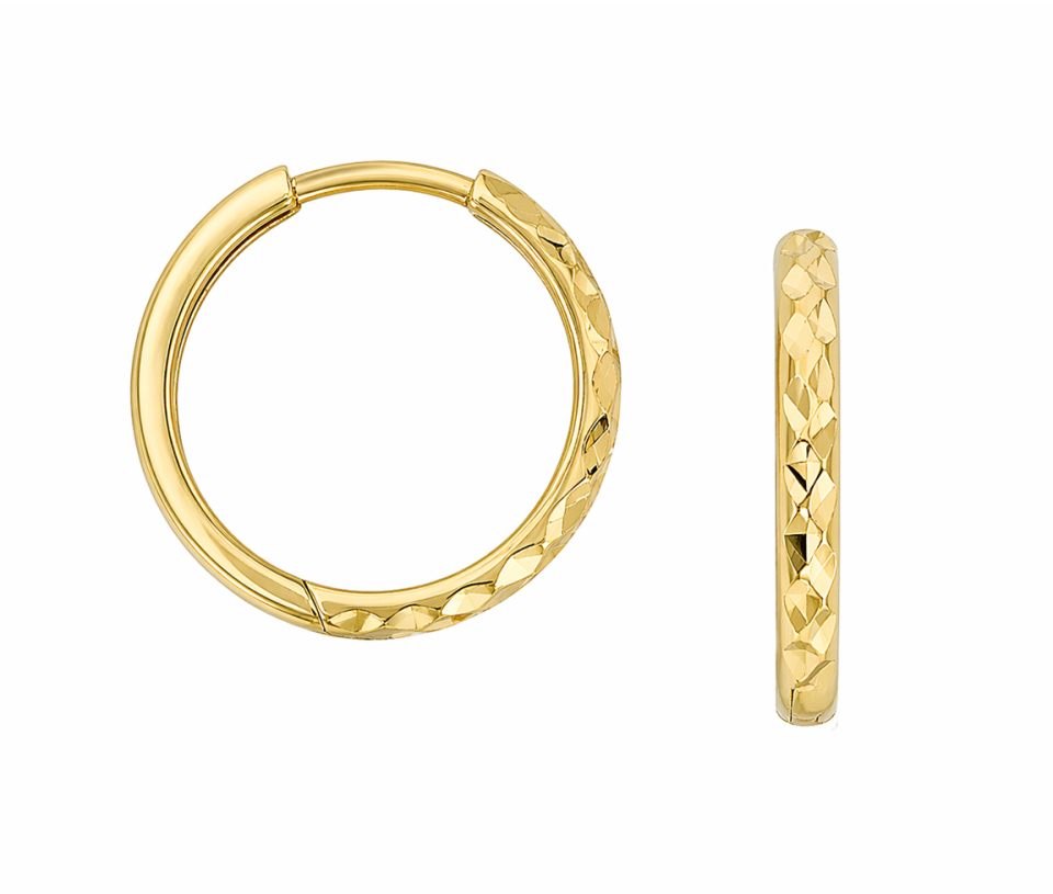 BOUCLES HUGGIES EN OR