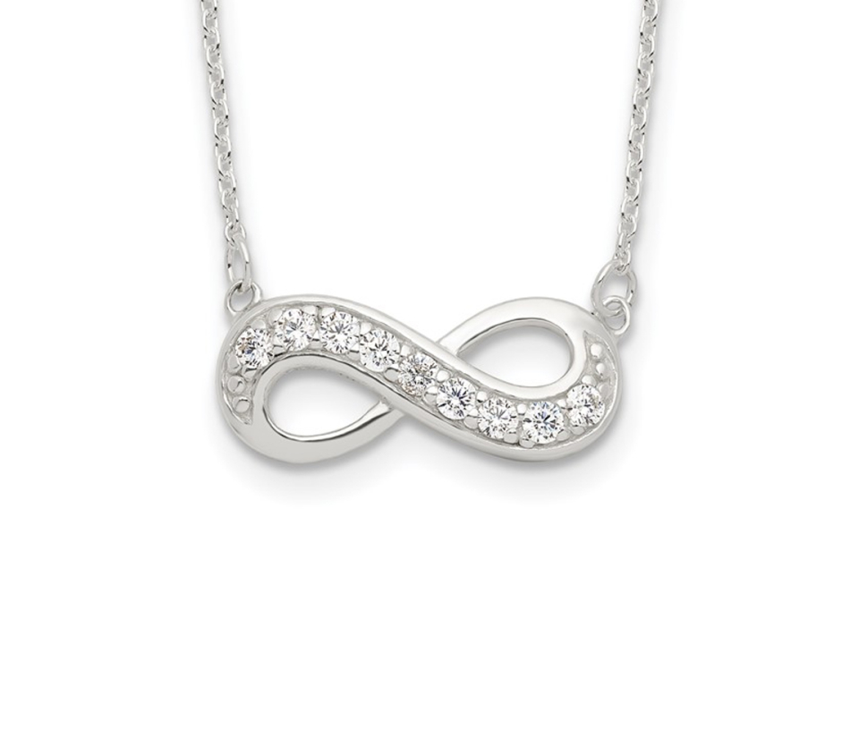 COLLIER INFINI AVEC CZ