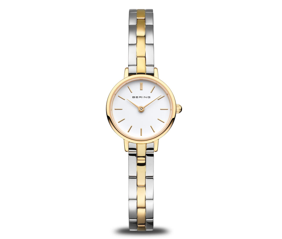 MONTRE BERING POUR DAME EN ACIER/PVD OR 2 TONS - MI 11022/714 - BERING