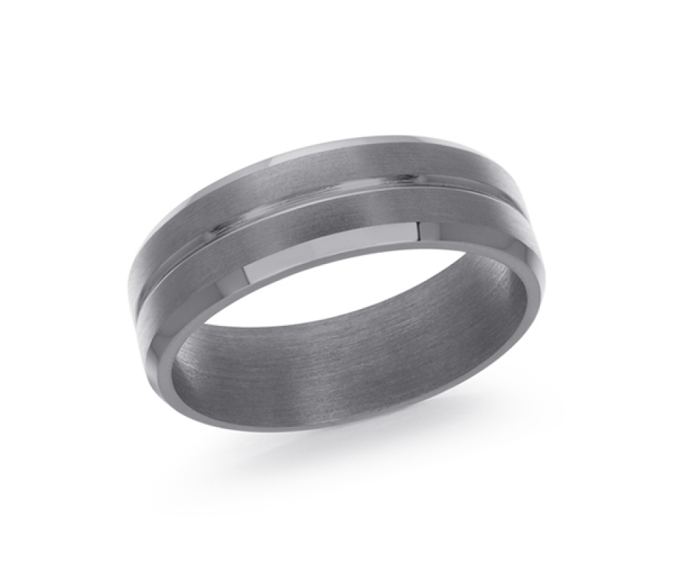 JONC EN TANTALE CONFORT FIT - ML TANT012/7 - MALO 