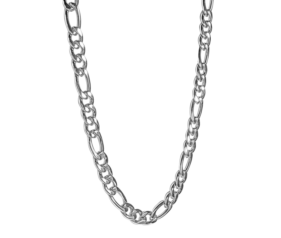 CHAINE ACIER FIGARO 9.4MM AJUST. 22-24 - IG SN27/24 - ITALGEM