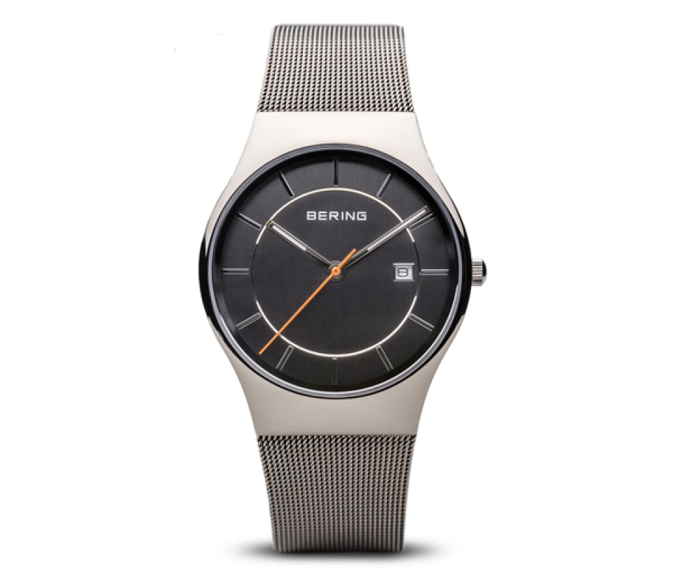 M.H. BERING ACIER SAPH. MESH GRIS - MI 11938 007 - BERING