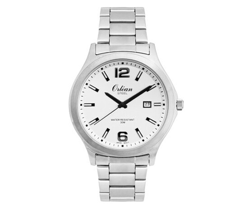 MONTRE POUR HOMME ORLEAN EN ACIER - BA ME3504 - ORLEAN