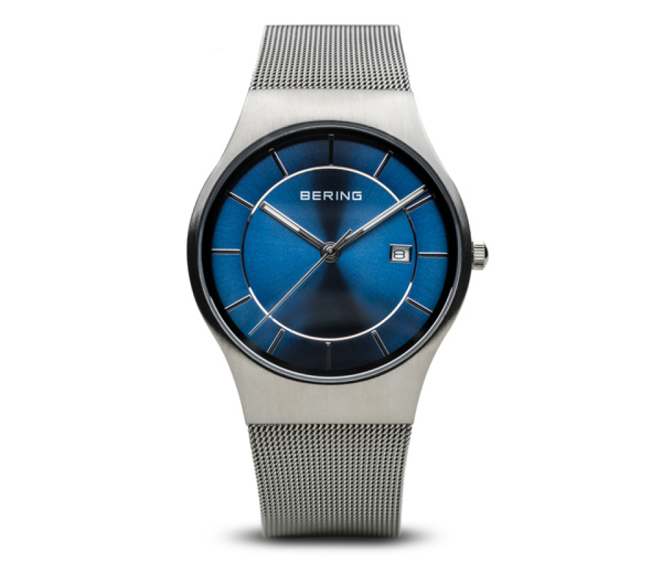 MONTRE BERING ACIER SAPHIR FOND BLEU - MI 11938 003 - BERING