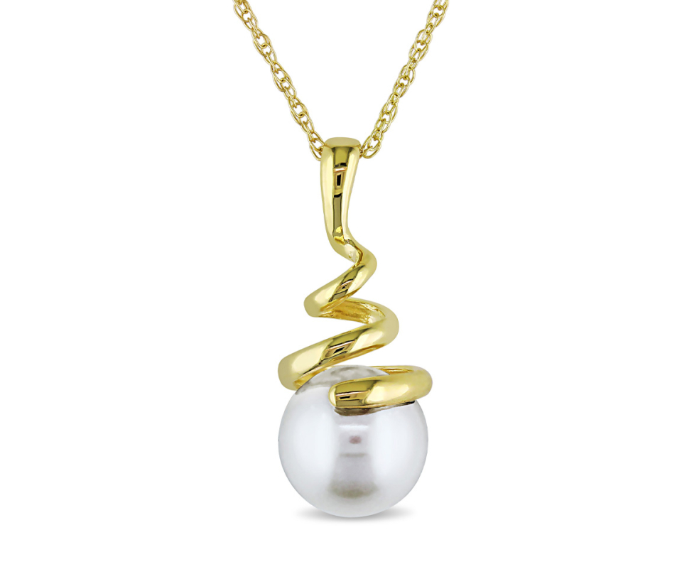 PENDENTIF EN OR SERTI D'UNE PERLE DE CULTURE - DM PWKT1278C - PERLE D'IMPORTATION