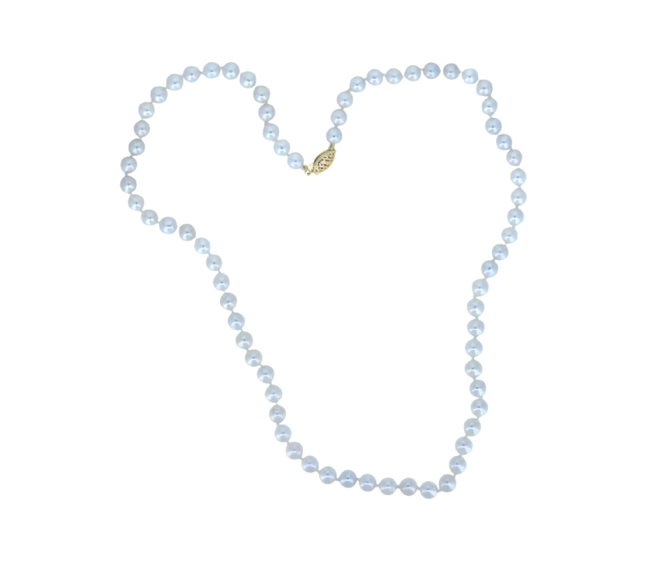 COLLIER DE PERLE D'EAU DOUCE - DM NWK5006/18 - PERLE D'IMPORTATION