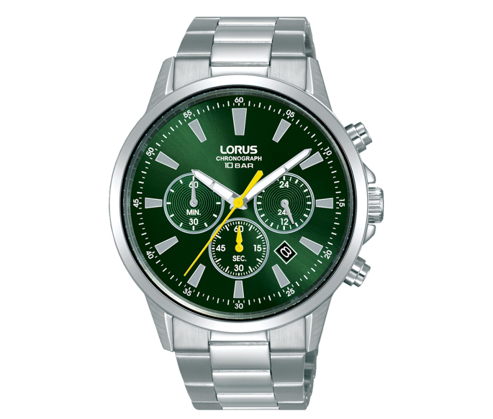 MONTRE LORUS CHRONOGRAPHE POUR HOMME EN ACIER - OD RT313LX9 - LORUS