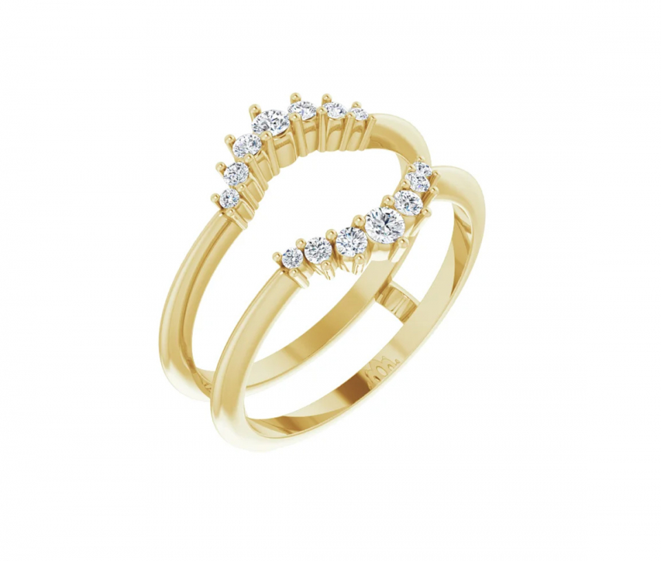 JACKET EN OR 14K SERTI DE DIAMANTS - ST 123196YJ5 - BIJOUX IMPORTATION