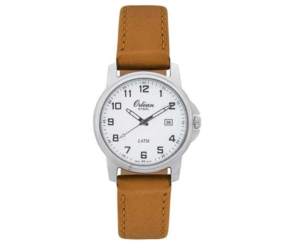MONTRE POUR HOMME ORLEAN EN ACIER - BA ME3171-TN - ORLEAN