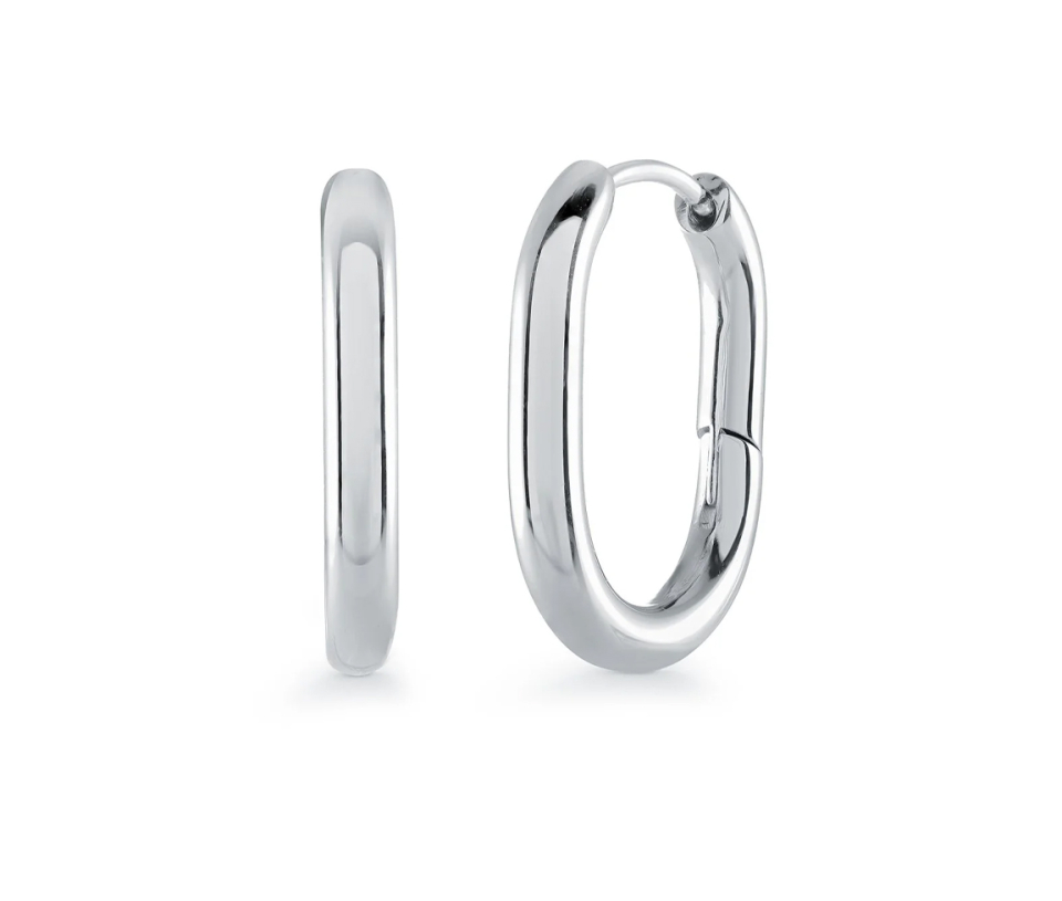 BOUCLES HUGGIES OVALES VELORIA MINI