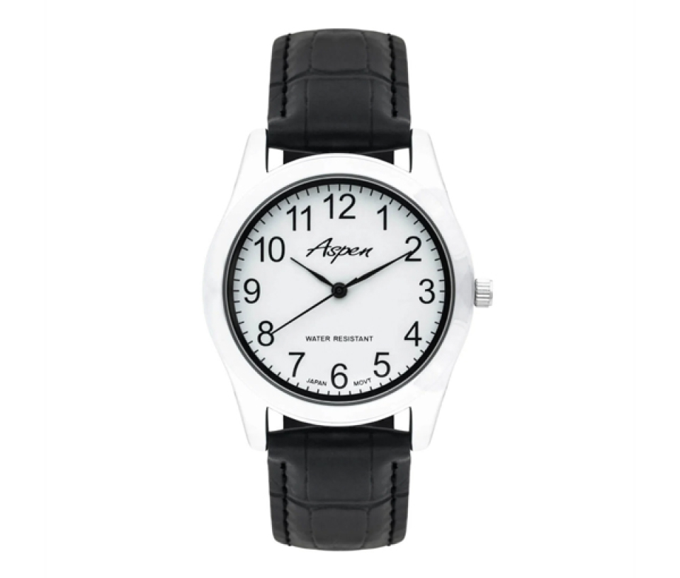 MONTRE ASPEN POUR HOMME EN ACIER - BA AP3006BK - ASPEN
