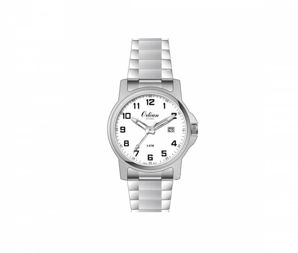 MONTRE POUR HOMME ORLEAN EN ACIER - BA ME3171X - ORLEAN