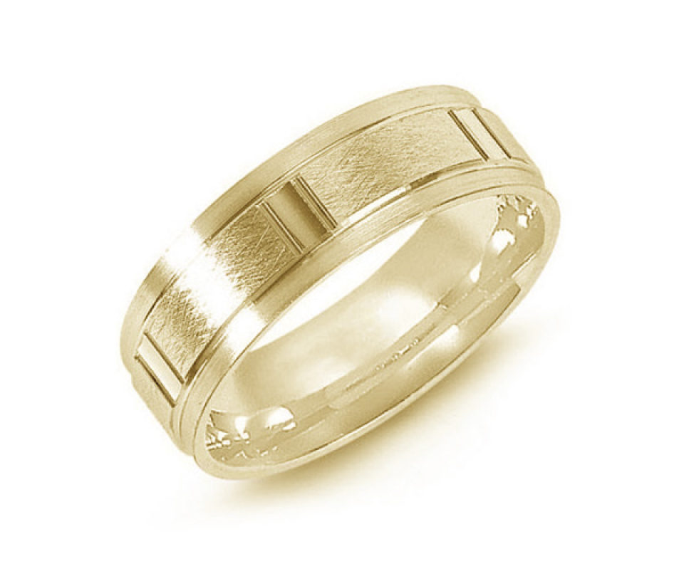 JONC EN OR 10K CONFORT FIT - ML JM813/7Y - MALO 