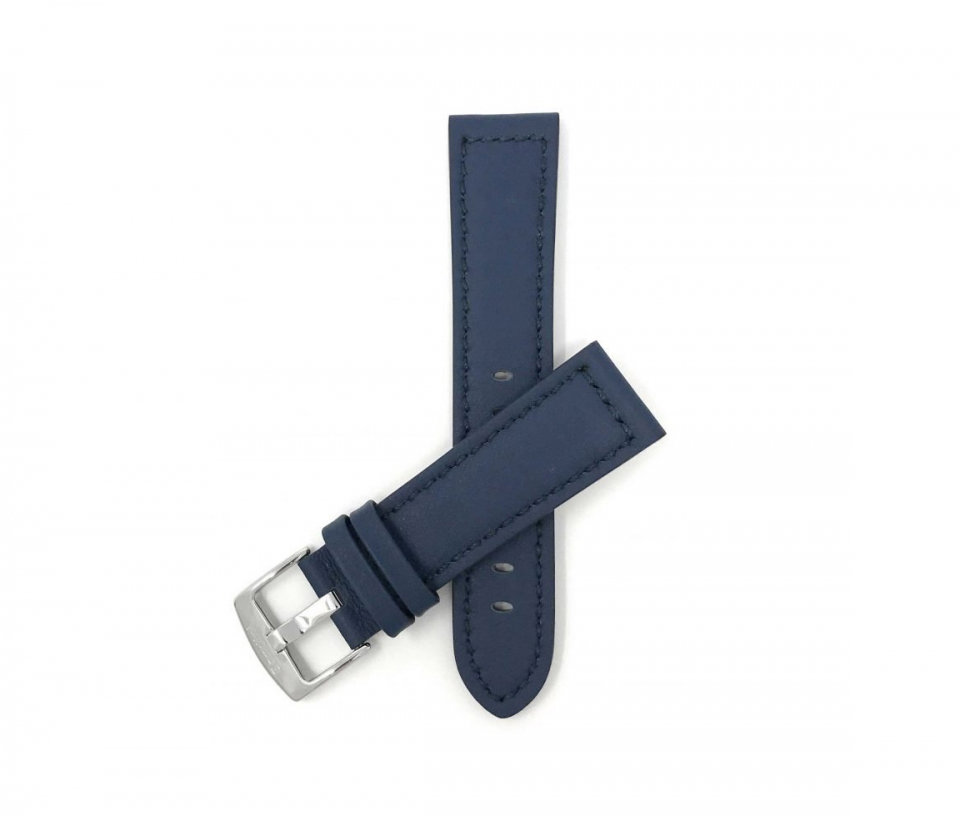 BRACELET DE MONTRE EN CUIR AVEC SURPIQÛRES