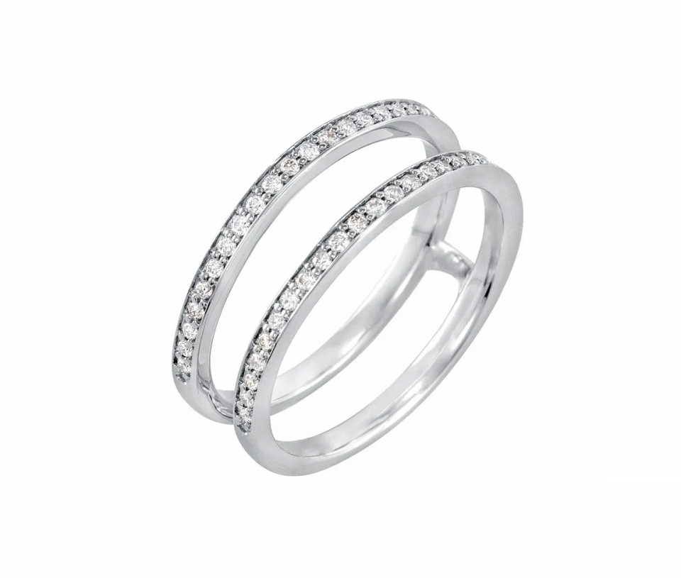 JACKET EN OR 14K SERTI DE DIAMANTS - ST 122245WN - BIJOUX IMPORTATION