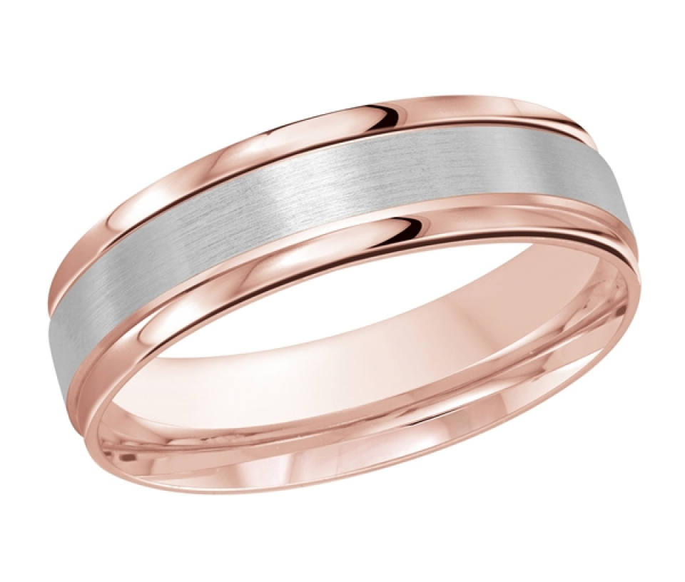 JONC EN OR 10K À REBORD BOMBÉ - ML FT031/6PW1 - MALO 