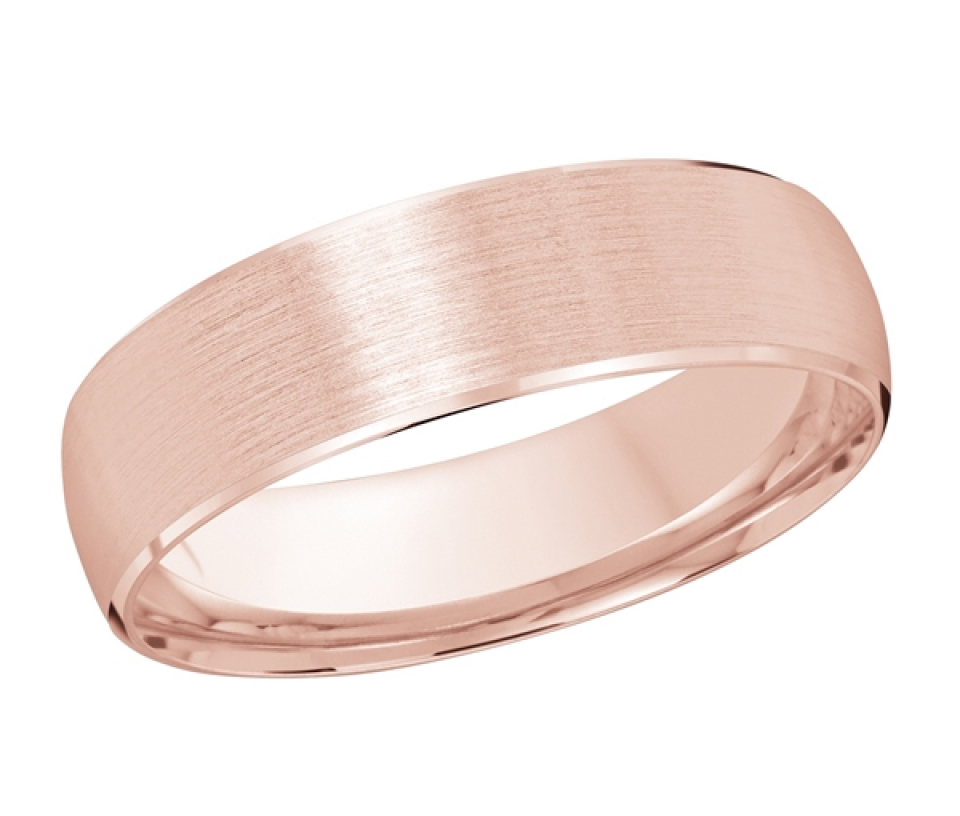 JONC EN OR 10K FINI SATIN UNI 6MM 1.4MM - ML FT249/6P1 - MALO 