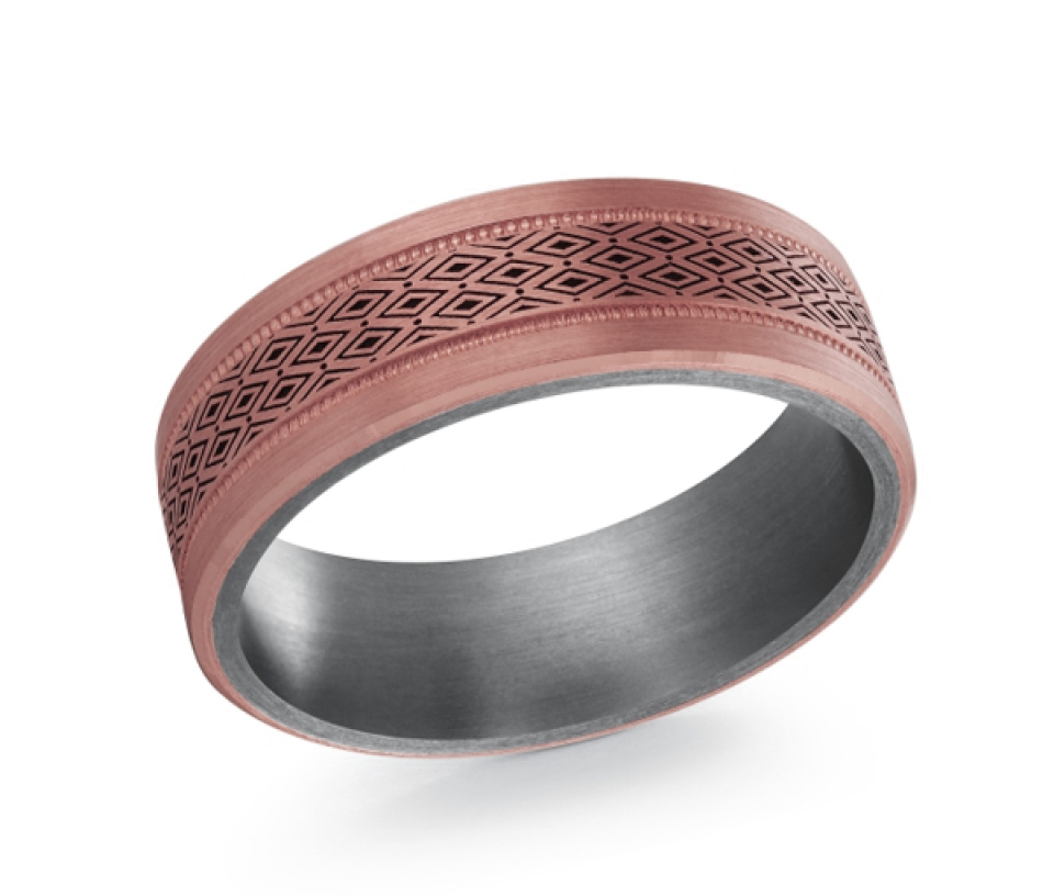 JONC EN TANTALE ET OR 10K - ML TANT019/7P - MALO 