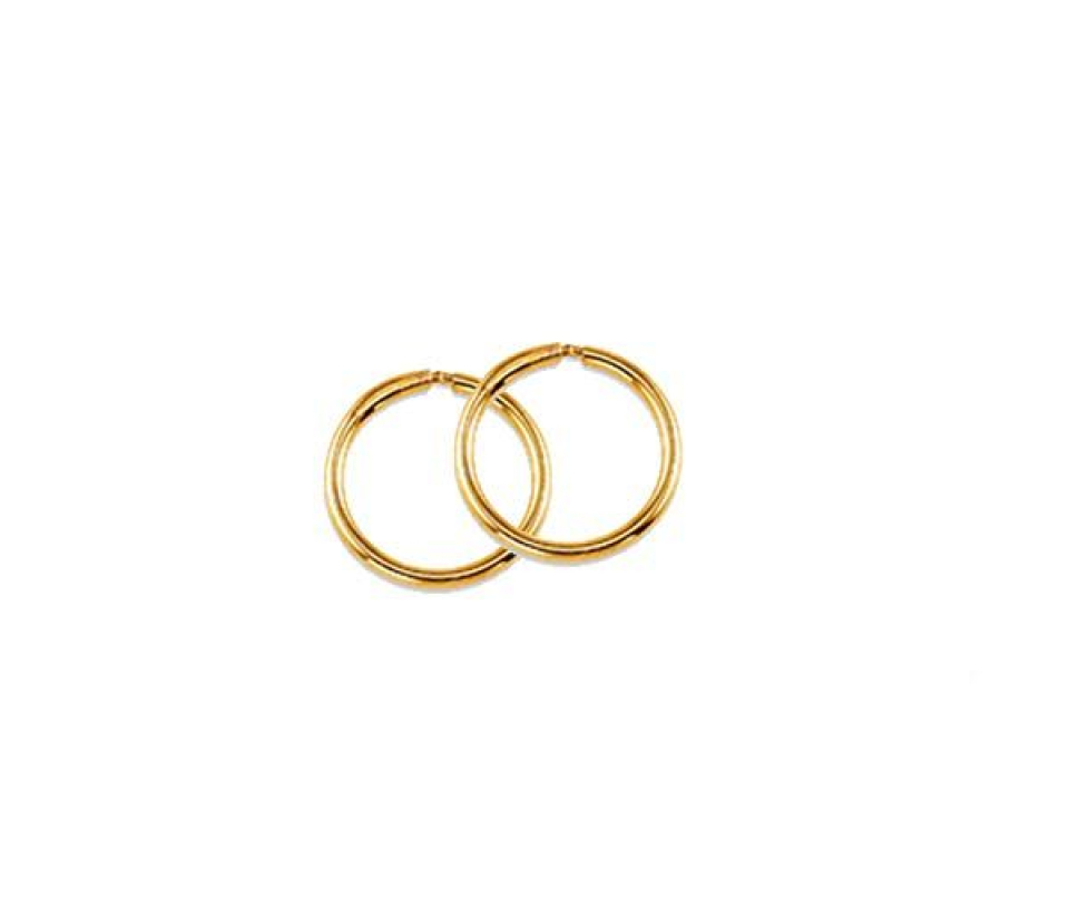 BOUCLES DORMEUSES 10K - SY 1171 - BIJOUX D'IMPORTATION