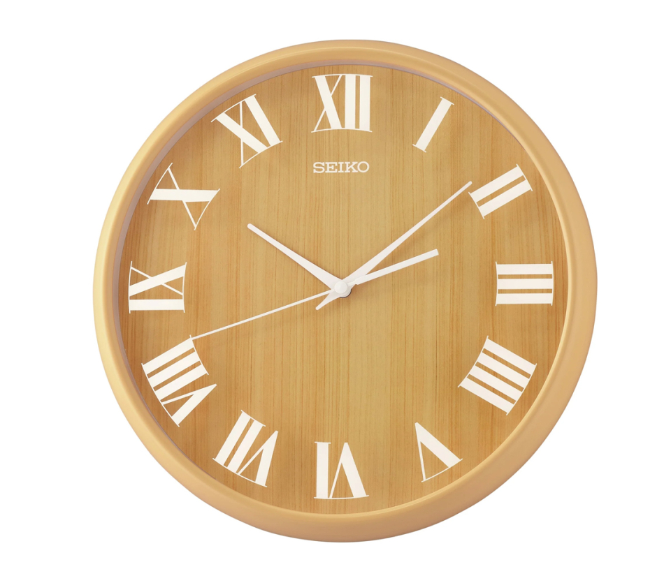 HORLOGE MURALE SEIKO EN PLASTIQUE IMITATION BOIS - OD QXA810A - SEIKO