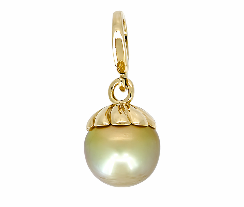 PENDENTIF PERLE DES MERS DU SUD ET EN OR