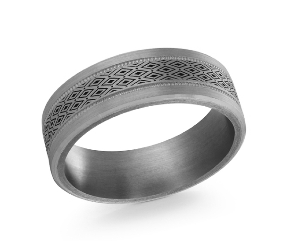 JONC EN TANTALE ET OR 10K - ML TANT0197W - MALO 