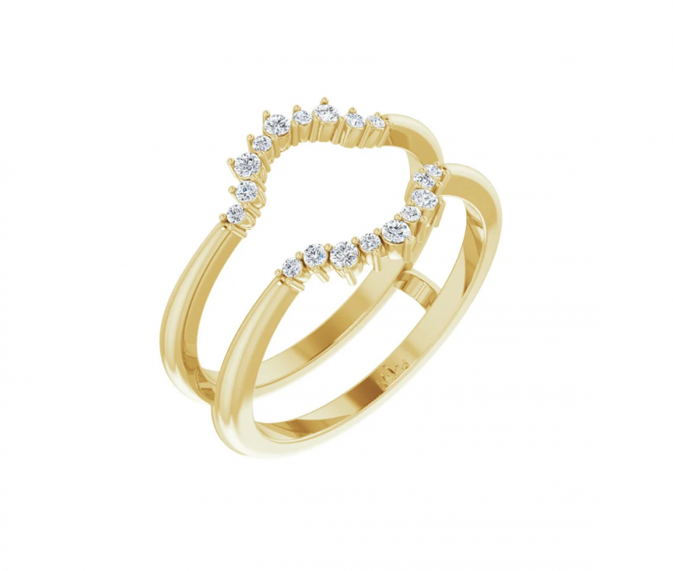 JACKET EN OR 14K SERTI DE DIAMANTS - ST 123757YJ5 - BIJOUX IMPORTATION